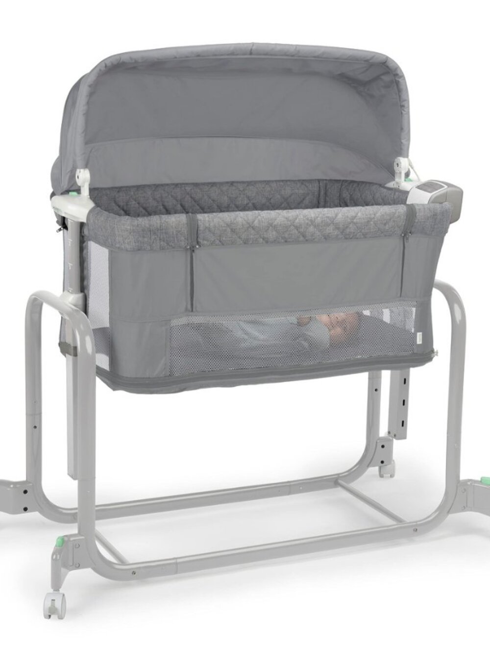 Ingenuity Dream Hero Starlight 3-in-1 Co-Sleeping Bassinet and Crib - Lume (Grey